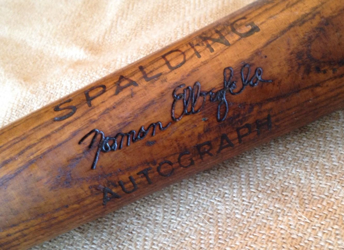 1900 AG Spalding Autograph Baseball Bat